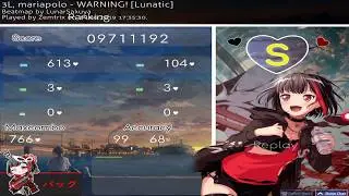 3L,mariapoto//LunarSakuya - WARNING! (S-rank/4,41*)