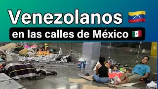 As&iacute; duermen venezolanos en la Terminal Central del Norte en M&eacute;xico