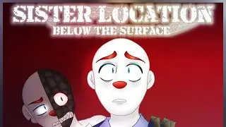 Sister Location below the surface [fnaf AU poster speed paint]