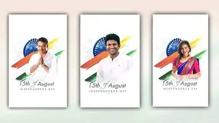 Independence day photo editing in Kannada