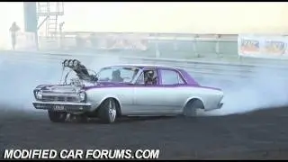 Blown XR ATRISK Finals burnout at Easternats 2009