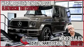 SCHAWE G63 AMG elektrische Trittbretter kurz G800 800PS und G400d langen Trittstufen und Easy entry