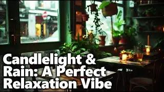 Candlelight & Rain: A Perfect Relaxation Vibe
