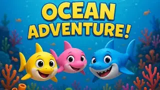 Baby Shark | Under the Sea | Family Adventure & Kids Song | Twinkle Tunes 4 Kids.