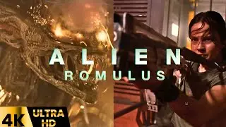 Rain vs Xenomorphs - Who Will Survive? ||Alien Romulus(2024)clip || #alienromulus