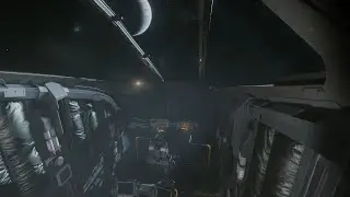 Star Citizen | Cutlass Black Interior Ambience | In Space