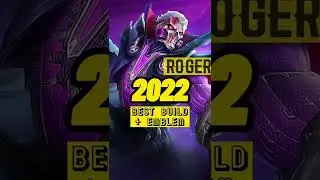 🔥 Roger 2022 Best Build and Emblem Setup - Jungler Tips #shorts #mobilelegends