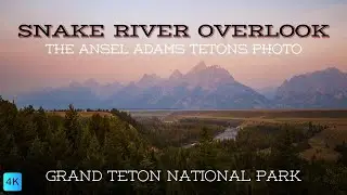 ANSEL ADAMS WAS HERE | Snake River Overlook