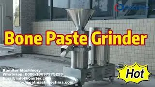 Automatic Bone Paste Grinder Machine