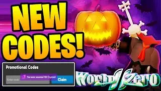 *NEW* CODES FOR World Zero IN OCTOBER 2023! ROBLOX World Zero CODES