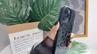Black Leopard Phone Cases for iPhone