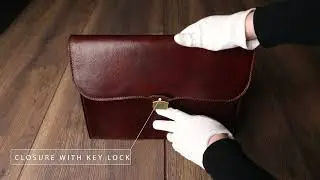 Full-Grain Leather Portfolio Document Holder - Age of Innocence | Time Resistance Official Video