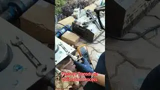 Pressure Transducer Calibration Process #cng #operator #instruments