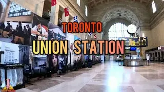 Union Station (Toronto) Canada, Ontario 4k