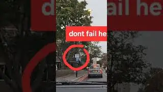 Morden Test Centre tricky bus lane. Don't fail here!