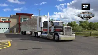 ATS 1.39 | Peterbilt 389 | JBX Graphics 1.7.3 | Portland to Seattle | #10