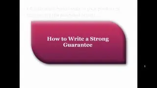 How to write powerful guarantees