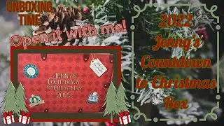 Missouri Star Quilt Company - Jenny's Countdown to Christmas Box 2022 - Open it with me!  See all