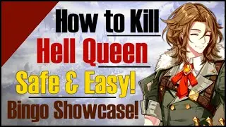 Epic 7: How to Safely Clear Hell Raid Queen w/ Blaze Dingo! Insane Showcase!!