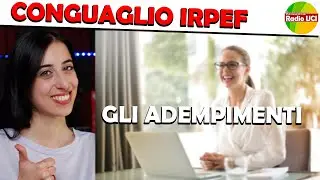 CONGUAGLIO IRPEF in busta paga: gli ADEMPIMENTI del sostituto d'imposta