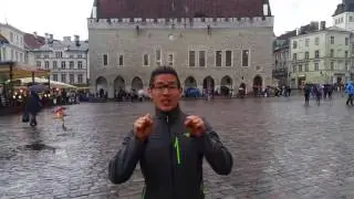 Rainy Day in Tallinn, Estonia (ASL)