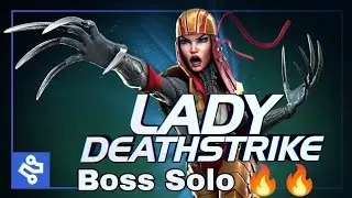 Lady Deathstrike Boss Solo🔥|June EQ Strike Fear|Marvel Contest of Champions|#MCoC #Devil_Gamer_MCoC