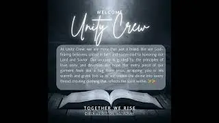 Faithful Foundations: Unity Crew - Where Our Lord and Savior Guides Us | P.U.S.H. for Peace ✨✨ #love