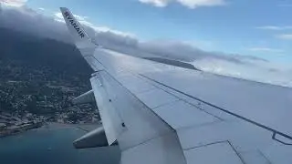 Take off from Palermo LICJ PMO - Ryanair Boeing 737-800 FR4914 - 9H-QDL  - Decollo da Palermo