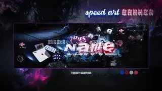 &bull;Speed Art Banner vk made by frozzy graphics [Ps Touch/Android] #58