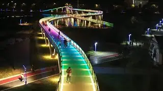 Aerial view of stunning 500-meter 
