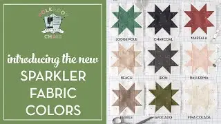 Coming Soon! New Sparkler Fabrics Colors
