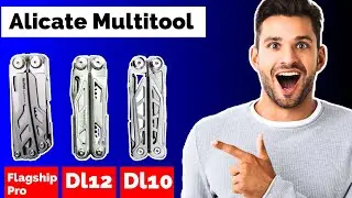 Daicamping DL12, DL10 e Nextool Flagship Pro - Diferenças dos alicates multitool #eletricista