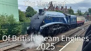 The Very Best Of British Steam Engines In 2025!