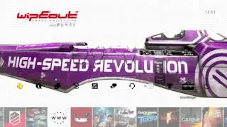 WipEout Omega Collection Dynamic theme with media player