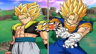 Super Gogeta VS Super Vegito (3 Rounds) | DBZ Budokai Tenkaichi 4 Beta 13.2 *EPIC BATTLE*