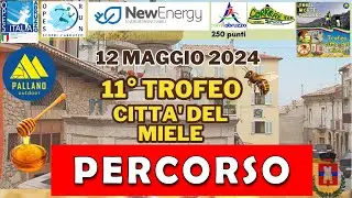 🏁 PERCORSO 🏁 11&deg; Trofeo Citt&agrave; del Miele: la Corsa pi&ugrave; Dolce dell'Anno! 🍯🏃&zwj;♀️