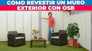 Cómo revestir un muro exterior con OSB