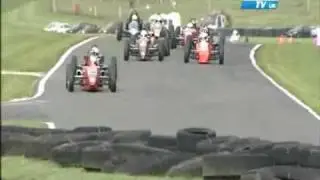 Dan Brigham (52) Formula Vee Championship Crash Oulton Park UK Round 13  2/10/2010 TV Coverage