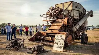 The Old Thresher Faced Auction... It Turned Junkyard Iron Into A Debt-free Legacy