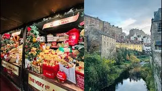 Visiting Dean village & christmas market of Edinburgh👌🏻