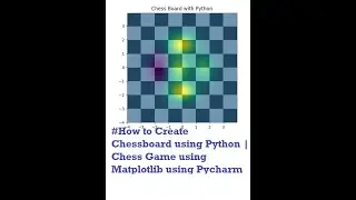 #How to Create Chessboard using Python | Chess Game using Matplotlib using Pycharm| Hostbox cse
