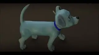 3D Cartoon Animation | Cute Puppy Character 🐶🎬