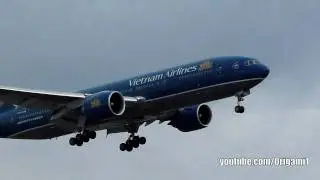 Vietnam Airlines B777-200ER VN-A149 Landing 25L Tan Son Nhat