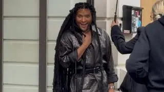 LAW ROACH AT MUGLER SPRING SUMMER 2025 SHOW IN PARIS