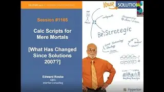 Calc Scripts for Mere Mortals - What has changed since Solutions 2007