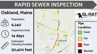 Acoustic Inspection Saves Oakland, Maine Time and Money