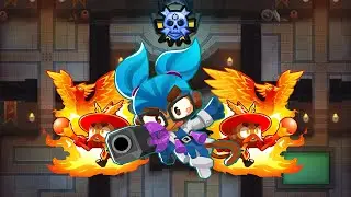 [Bloons TD 6] Dark Dungeons CHIMPS Black Border with Gwendolin (v42.2)