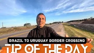 Brazil to Uruguay border at Chuy