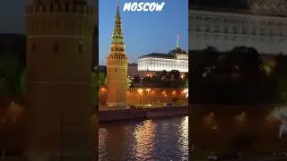 Beautiful Skyline of Moscow 🕌🕌 #Shorts