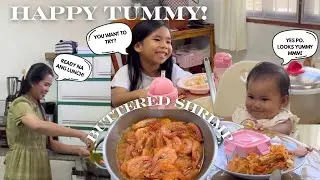 How to cook BUTTERED SHRIMP 🦐? | Our SUNDAY BE LIKE | Rio Dela Cruz